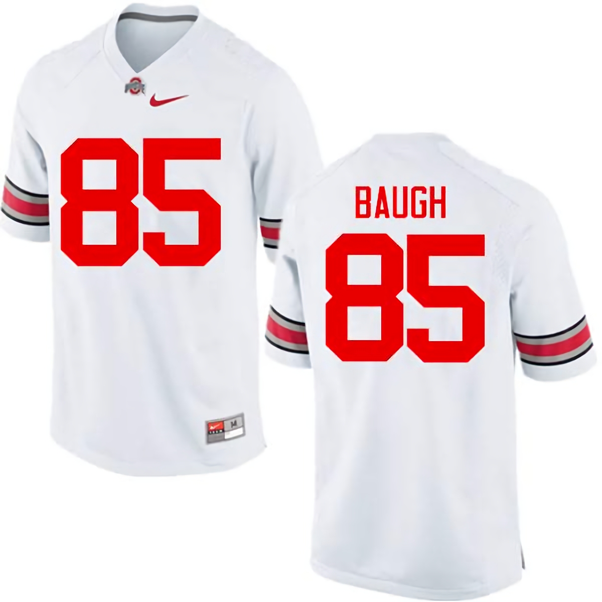 Marcus Baugh Ohio State Buckeyes Men's NCAA #85 Nike White College Stitched Football Jersey EGR6356BL